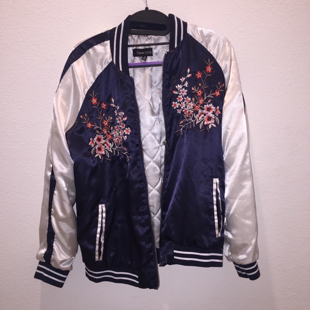 New Look Floral Puffy Jacket
